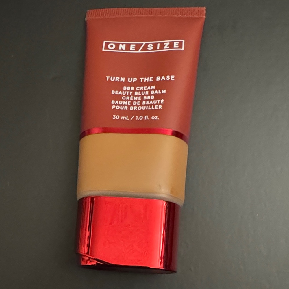 ONE/SIZE Turn Up The Base BB Cream in Red and Tan
